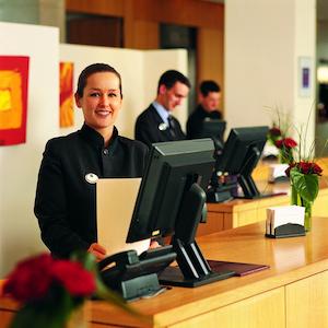 Hotel reception